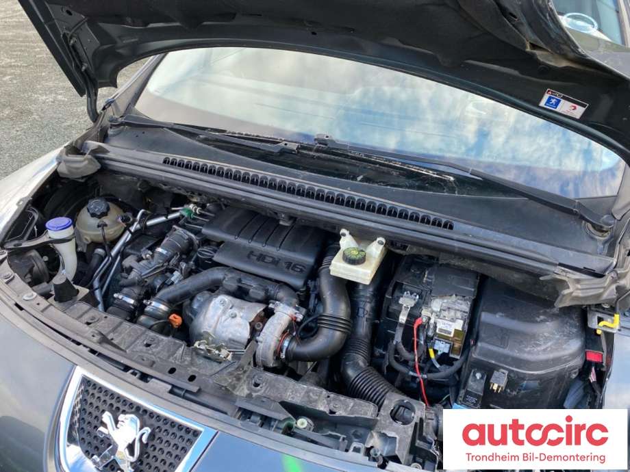 Peugeot 3008 2009-2016 (Type I) , Motorkode: 9HZ, Girkassekode: 2452H7