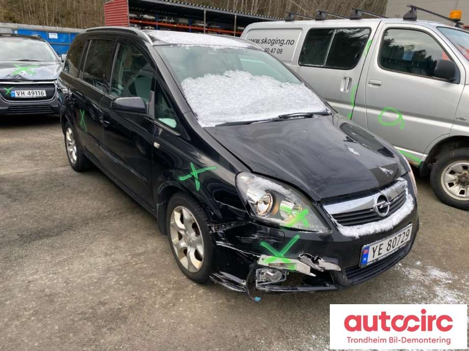 Opel Zafira B 2005-2011 , Motorkode: LPM, Girkassekode: M36