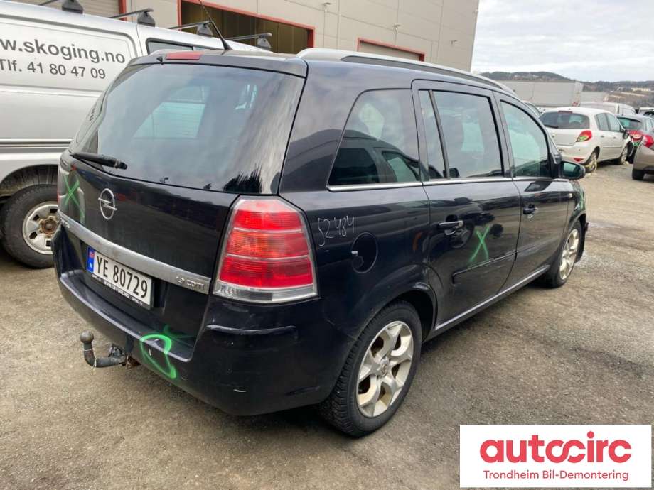 Opel Zafira B 2005-2011 , Motorkode: LPM, Girkassekode: M36