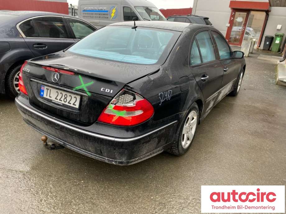 Mercedes E-Klasse 2002-2006 (Fase 1) (W211) (W211), Motorkode: 646961, Girkassekode: 722699