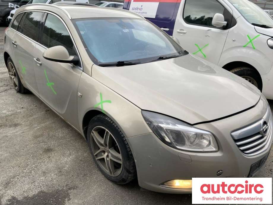 Opel Insignia A 2009-2014 , Motorkode: A20DT, Girkassekode: MDK