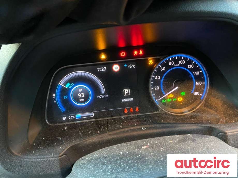 Nissan Leaf 2018-->> (Type II) , Motorkode: EM57, Girkassekode: 