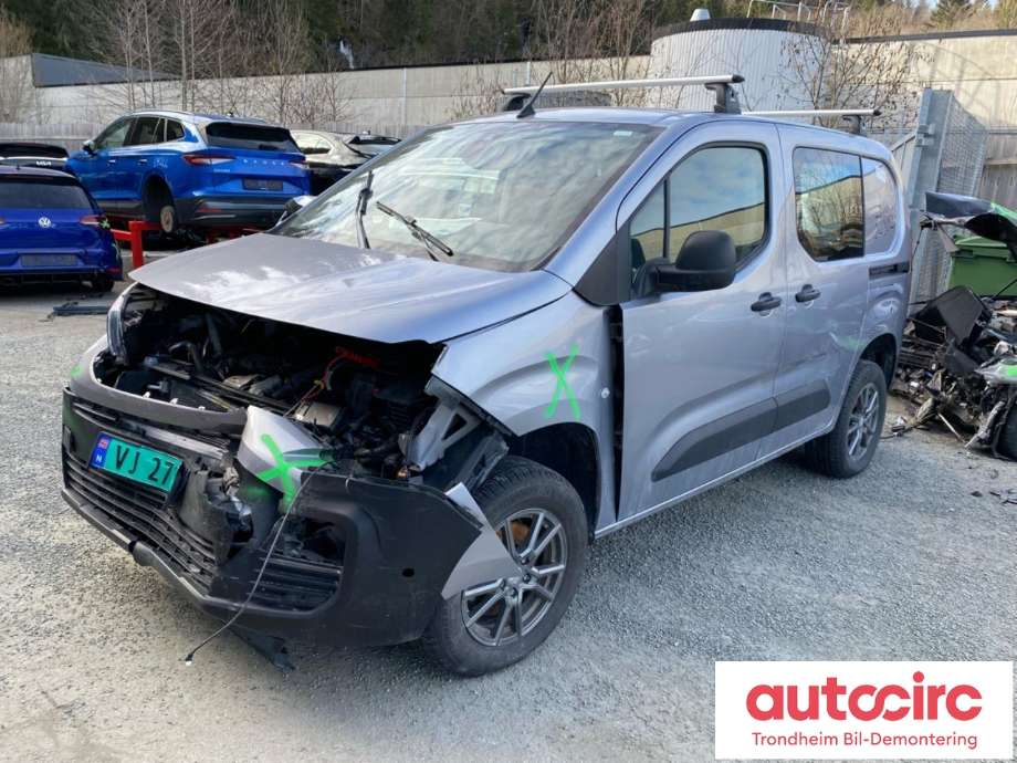 Peugeot Partner 2019-->> (Type III) , Motorkode: YHZ, Girkassekode: 