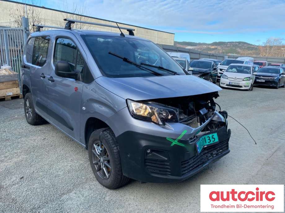 Peugeot Partner 2019-->> (Type III) , Motorkode: YHZ, Girkassekode: 