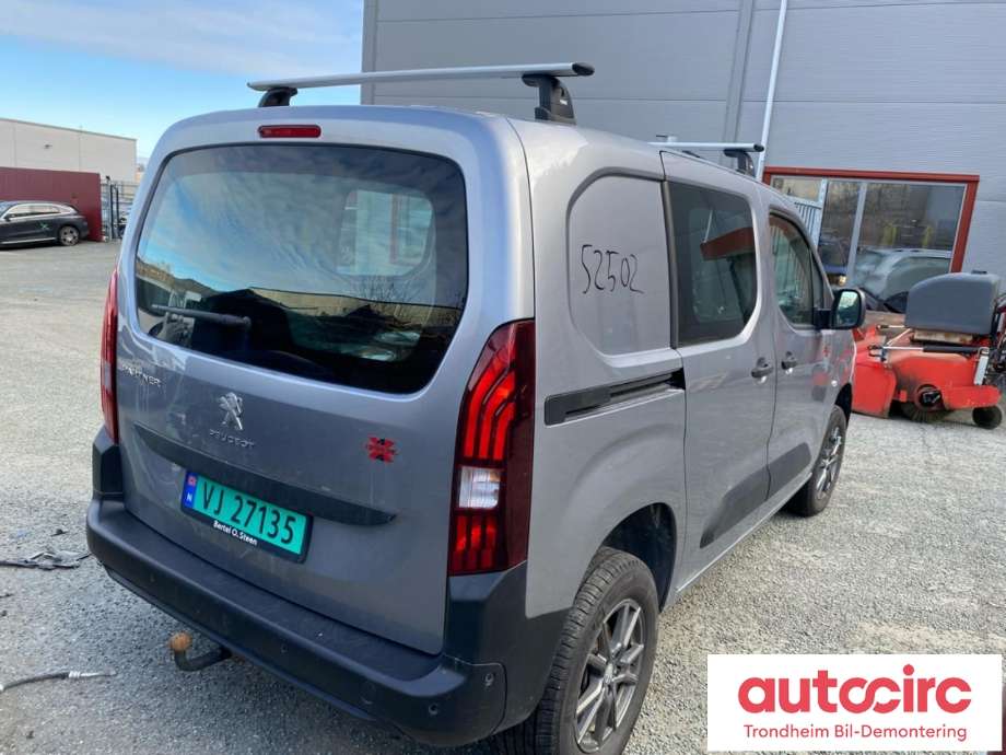 Peugeot Partner 2019-->> (Type III) , Motorkode: YHZ, Girkassekode: 