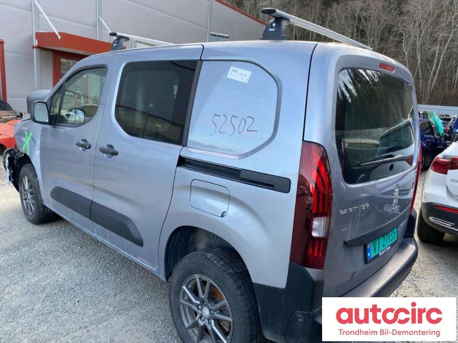Peugeot Partner 2019-->> (Type III) , Motorkode: YHZ, Girkassekode: 