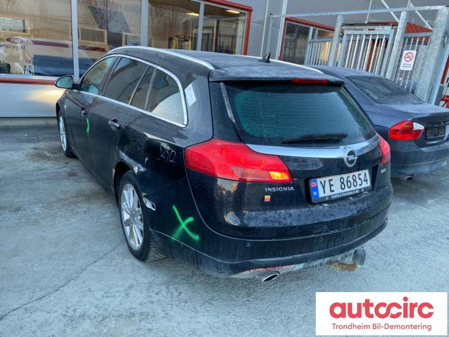 Opel Insignia A 2009-2014 , Motorkode: A20DTH, Girkassekode: M36