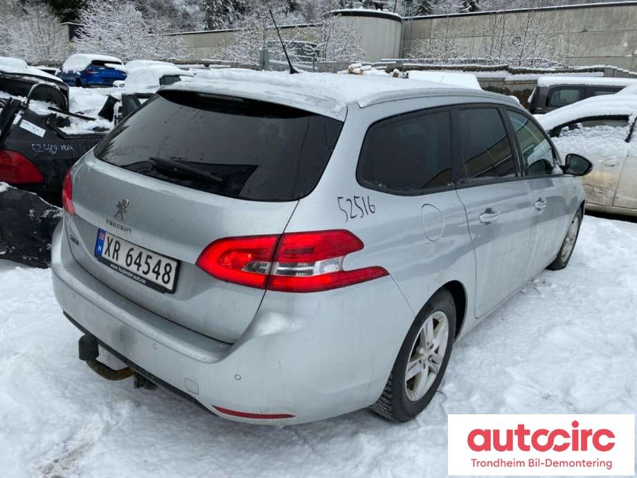 Peugeot 308 2013-2021 (Type II) , Motorkode: BHY, Girkassekode: 1610308380