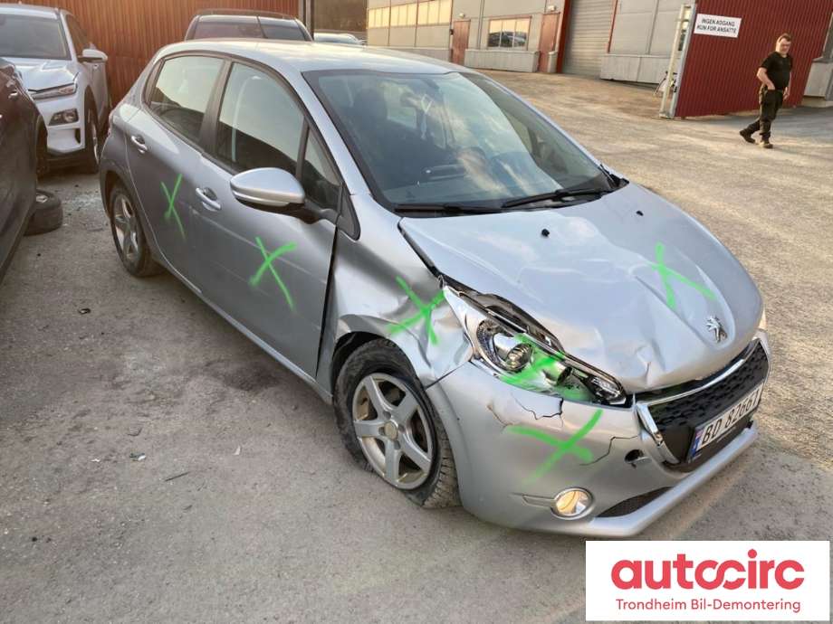 Peugeot 208 2012-2019 (Type I) , Motorkode: 8HR, Girkassekode: 2222YR