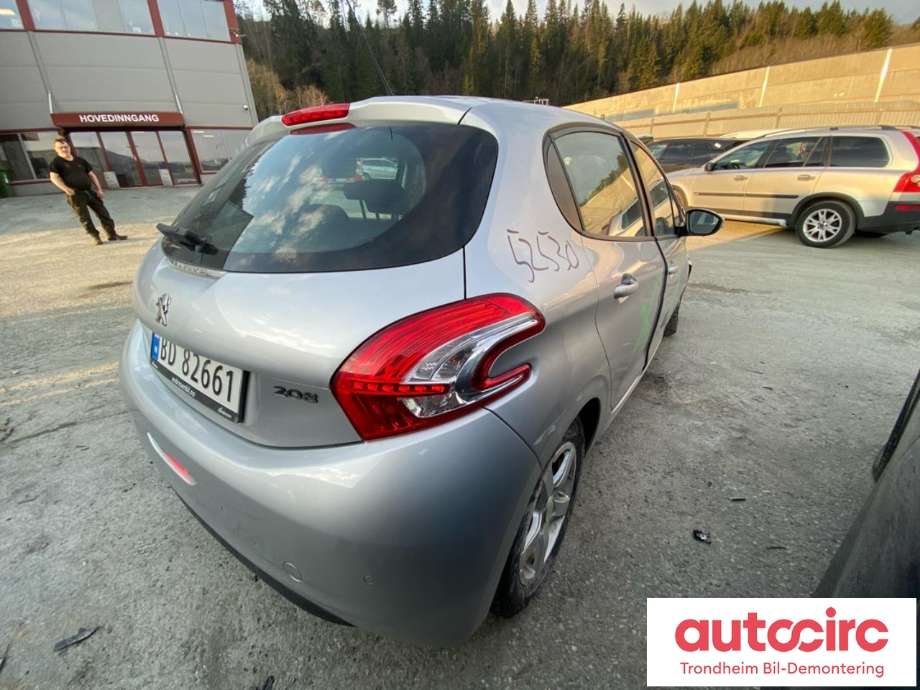 Peugeot 208 2012-2019 (Type I) , Motorkode: 8HR, Girkassekode: 2222YR