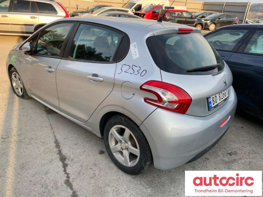 Peugeot 208 2012-2019 (Type I) , Motorkode: 8HR, Girkassekode: 2222YR