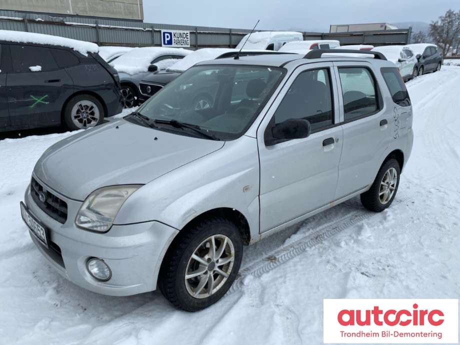 Subaru Justy 2003-2007 (Type III) , Motorkode: M13A, Girkassekode: