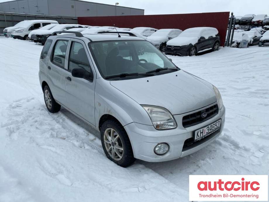 Subaru Justy 2003-2007 (Type III) , Motorkode: M13A, Girkassekode: