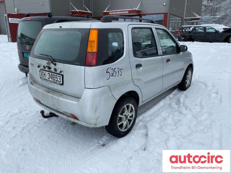 Subaru Justy 2003-2007 (Type III) , Motorkode: M13A, Girkassekode: