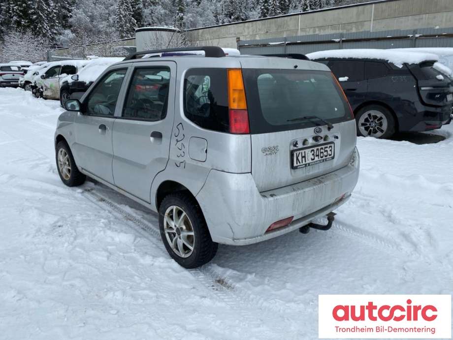 Subaru Justy 2003-2007 (Type III) , Motorkode: M13A, Girkassekode: