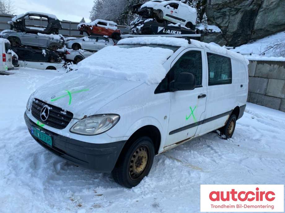 Mercedes Vito/Viano 2004-2010 (Fase 1) (W639) (W639), Motorkode: 646982, Girkassekode: 722682