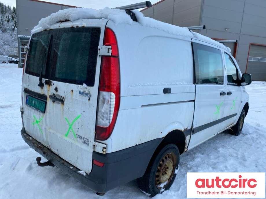 Mercedes Vito/Viano 2004-2010 (Fase 1) (W639) (W639), Motorkode: 646982, Girkassekode: 722682