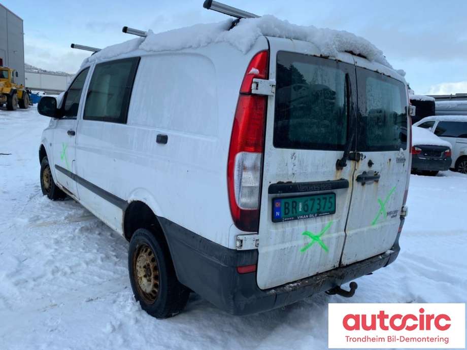 Mercedes Vito/Viano 2004-2010 (Fase 1) (W639) (W639), Motorkode: 646982, Girkassekode: 722682