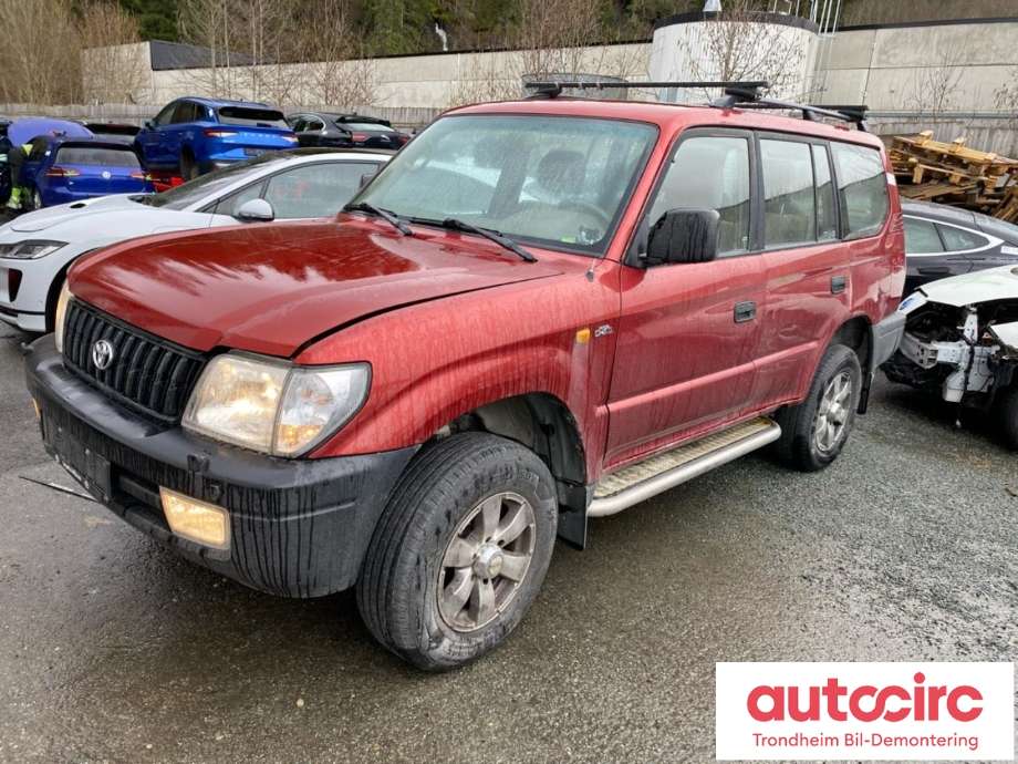 Toyota Land Cruiser 90 1996-2002 , Motorkode: 1KDFTV, Girkassekode: 330306A560