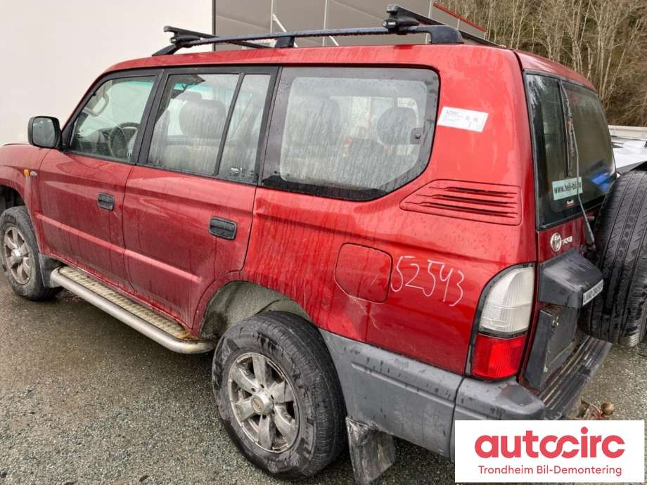 Toyota Land Cruiser 90 1996-2002 , Motorkode: 1KDFTV, Girkassekode: 330306A560