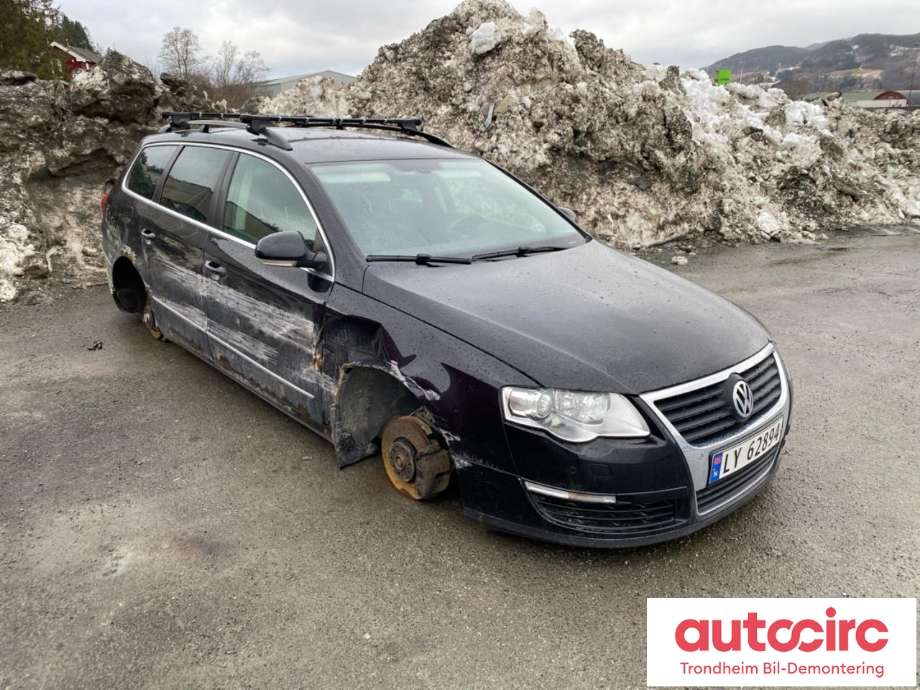 VW Passat 2005-2010 (B6) (B6), Motorkode: BXE, Girkassekode: JCX