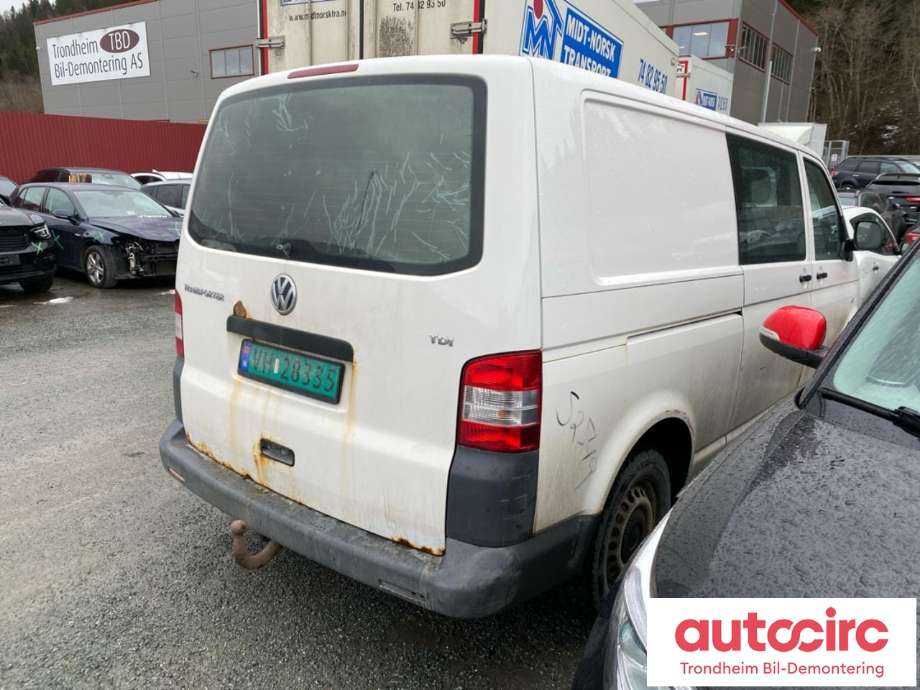 VW Transporter / Caravelle 2009-2015 (Fase 2) (T5) (T5), Motorkode: CAAB, Girkassekode: LRS