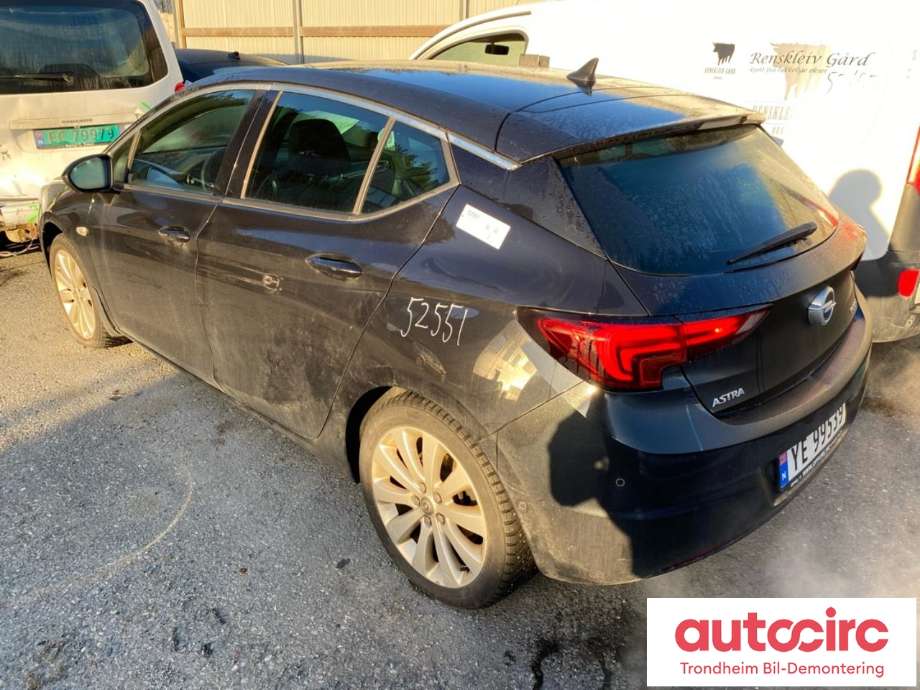 Opel Astra K 2015-->> , Motorkode: B14XFT, Girkassekode: MFX