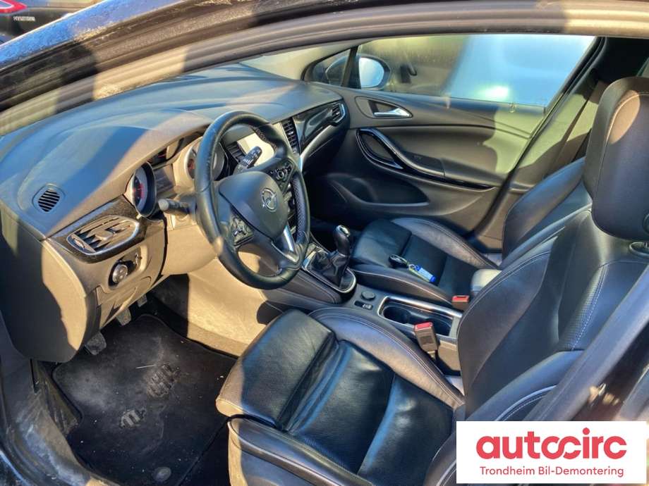 Opel Astra K 2015-->> , Motorkode: B14XFT, Girkassekode: MFX