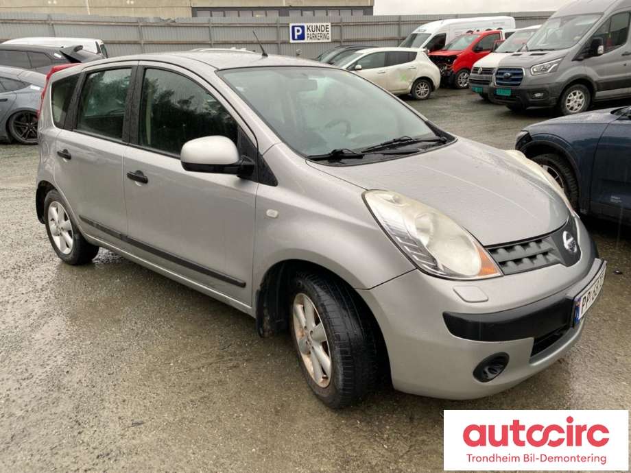Nissan Note 2006-2013 (Type I) , Motorkode: K9K, Girkassekode: 