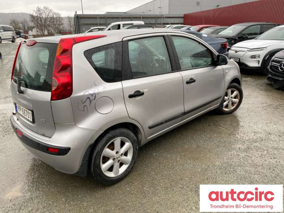 Nissan Note 2006-2013 (Type I) , Motorkode: K9K, Girkassekode: 