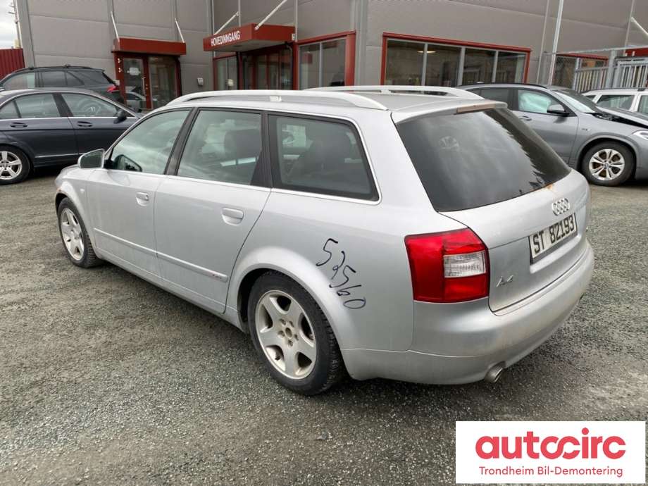 Audi A4 2001-2004 (Type II) (B6) (B6), Motorkode: BFB, Girkassekode: GGG