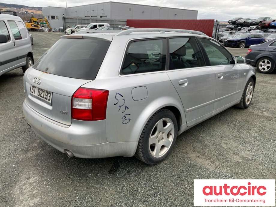 Audi A4 2001-2004 (Type II) (B6) (B6), Motorkode: BFB, Girkassekode: GGG