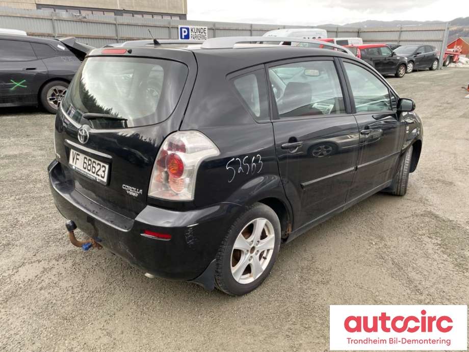 Toyota Verso 2004-2009 (Type II) , Motorkode: 3ZZ-FE, Girkassekode: 