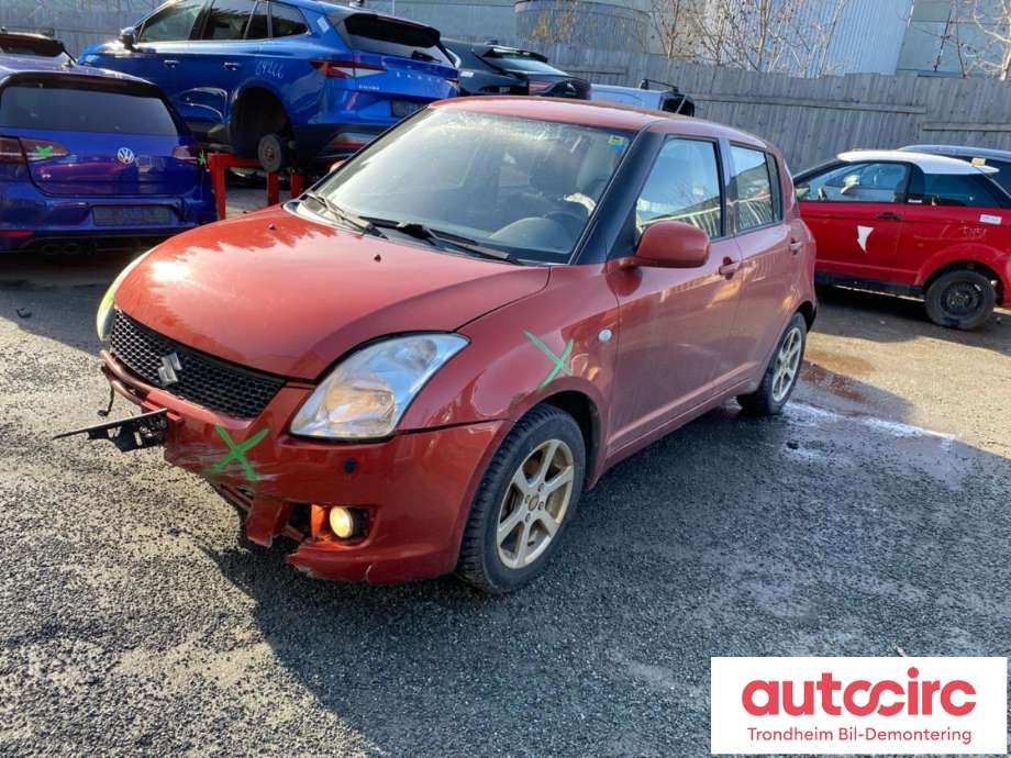 Suzuki Swift 2005-2010 , Motorkode: M13A, Girkassekode: 2472163J01
