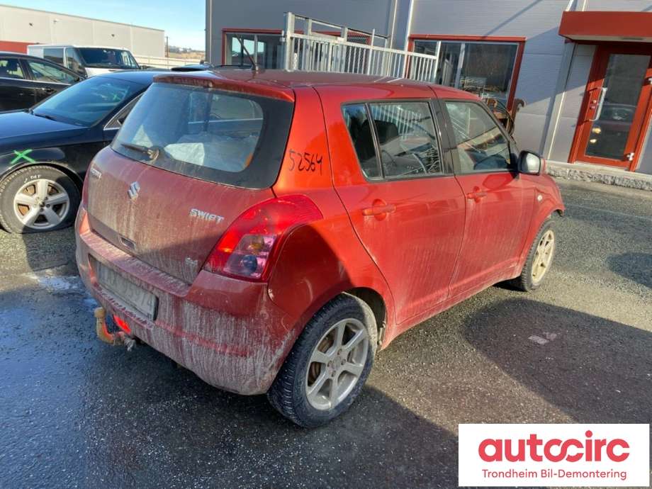 Suzuki Swift 2005-2010 , Motorkode: M13A, Girkassekode: 2472163J01