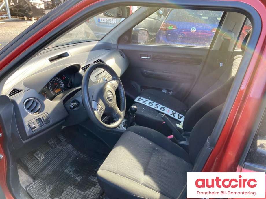 Suzuki Swift 2005-2010 , Motorkode: M13A, Girkassekode: 2472163J01