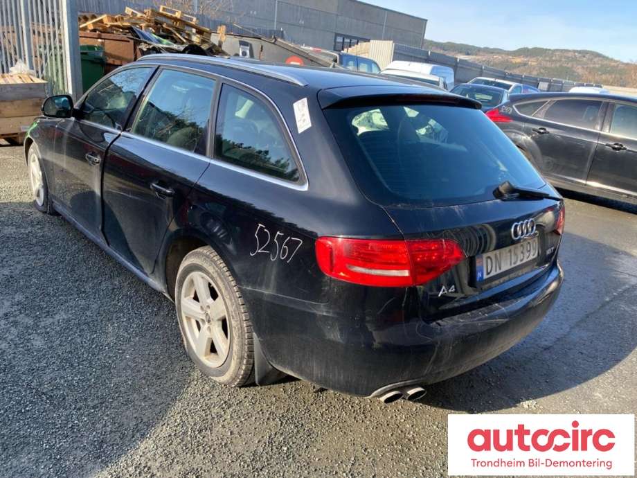 Audi A4 2007-2014 (Type IV) (B8) (B8), Motorkode: CDHA, Girkassekode: LXS