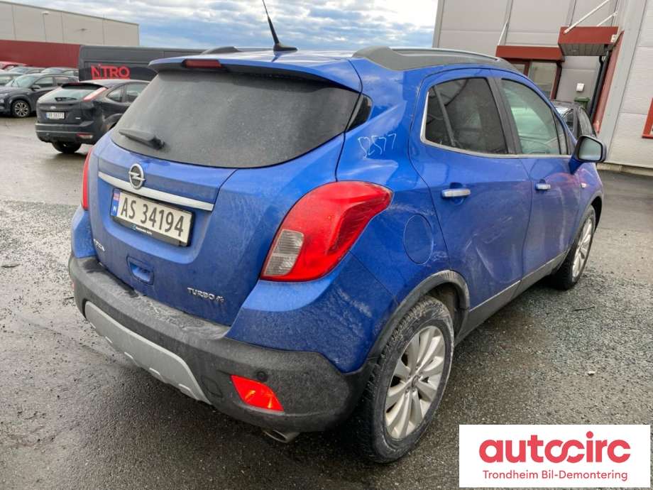 Opel Mokka 2012-2016 (Type I, Fase 1) , Motorkode: LUJ, Girkassekode: M7Y