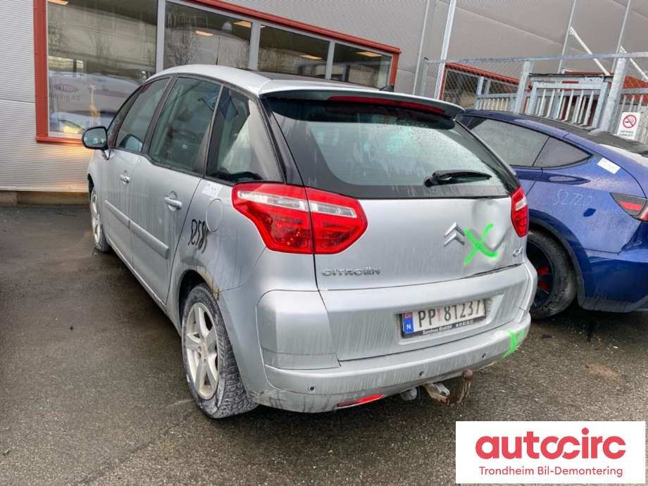 Citroën C4, Picasso 2006-2013 (Type I) , Motorkode: 9HZ, Girkassekode: 2452G3