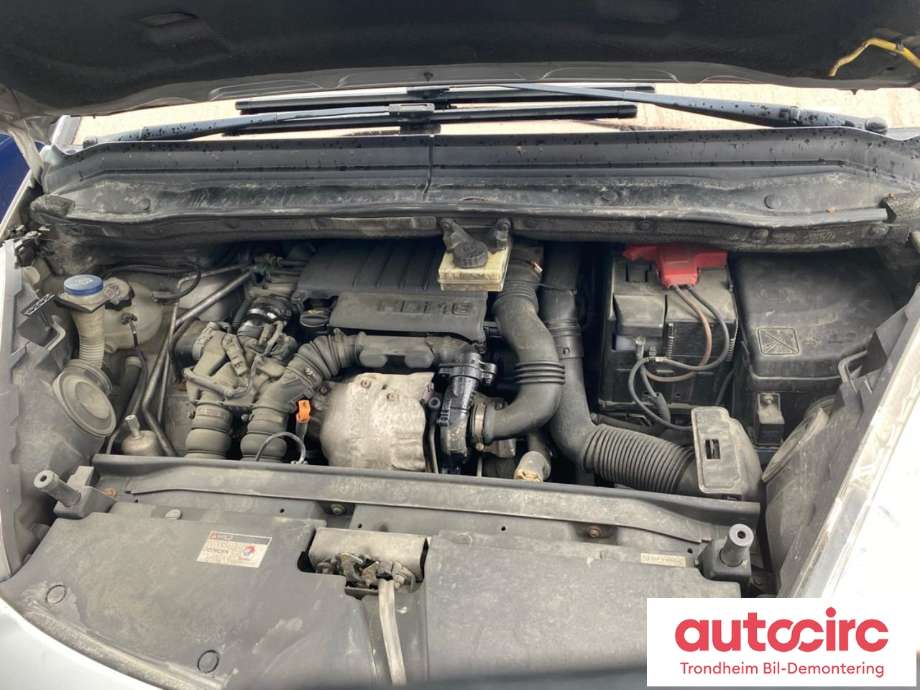 Citroën C4, Picasso 2006-2013 (Type I) , Motorkode: 9HZ, Girkassekode: 2452G3