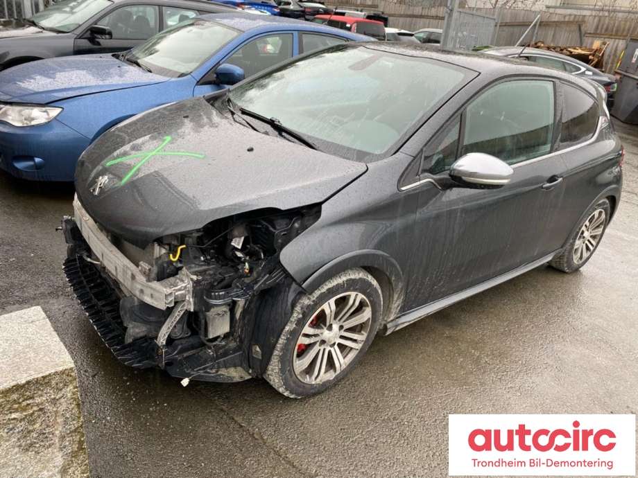 Peugeot 208 2012-2019 (Type I) , Motorkode: 5FU, Girkassekode: 1608710080