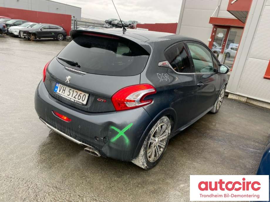 Peugeot 208 2012-2019 (Type I) , Motorkode: 5FU, Girkassekode: 1608710080