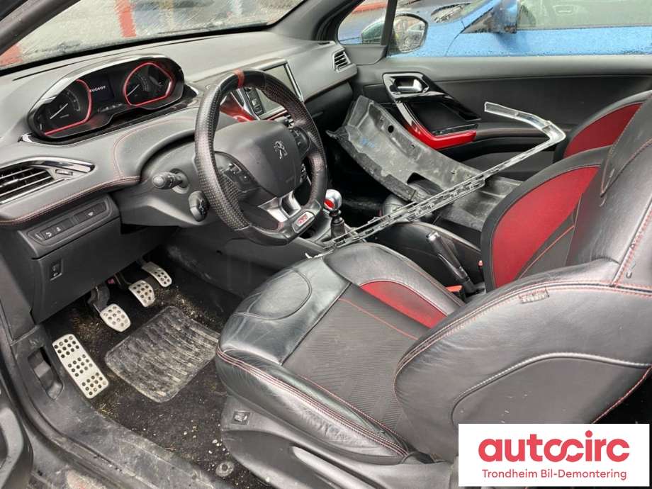 Peugeot 208 2012-2019 (Type I) , Motorkode: 5FU, Girkassekode: 1608710080