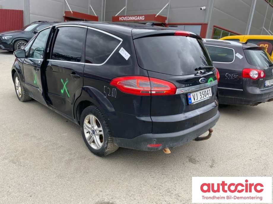 Ford S-Max 2010-2015 (Type I, Fase 2) , Motorkode: UFWA, Girkassekode: AG9R7002UCF