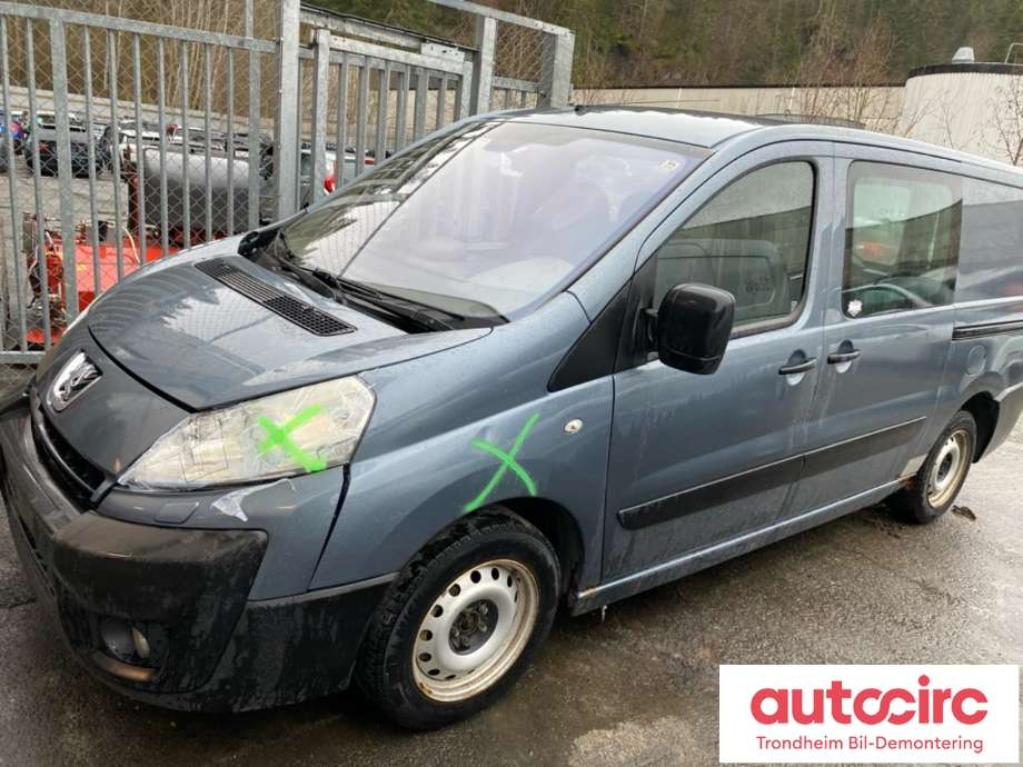 Peugeot Expert 2007-2016 (Type II) , Motorkode: RHK, Girkassekode: 2222ZP