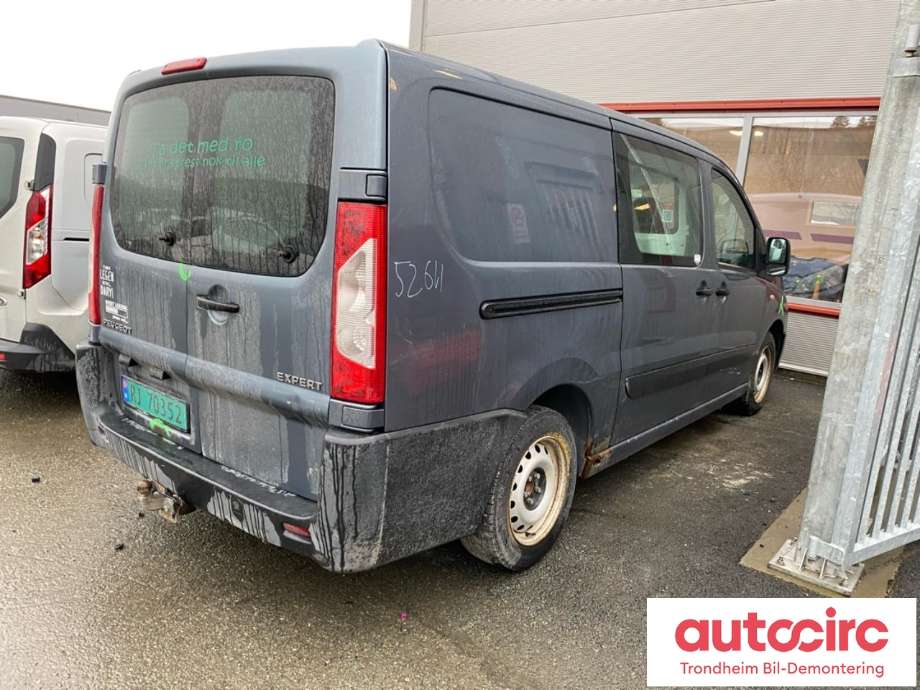 Peugeot Expert 2007-2016 (Type II) , Motorkode: RHK, Girkassekode: 2222ZP
