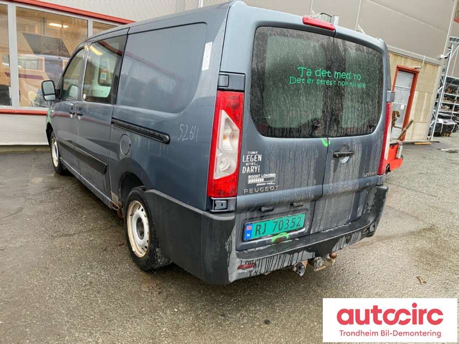 Peugeot Expert 2007-2016 (Type II) , Motorkode: RHK, Girkassekode: 2222ZP