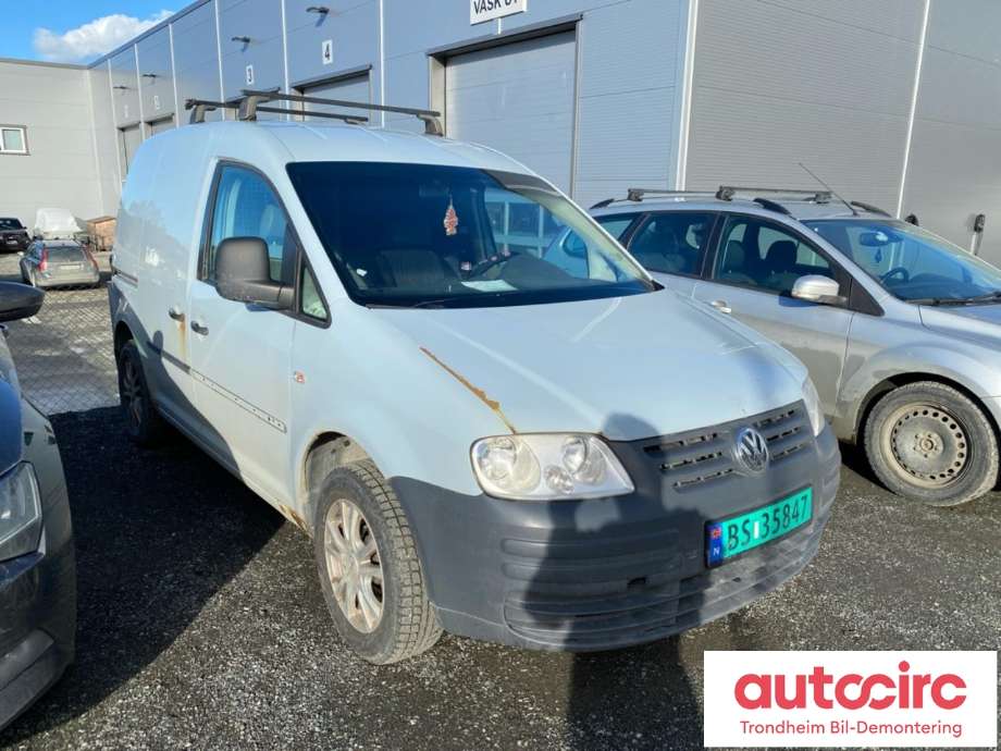 VW Caddy 2004-2010 (Type III, Fase 1) , Motorkode: BST, Girkassekode: JJS