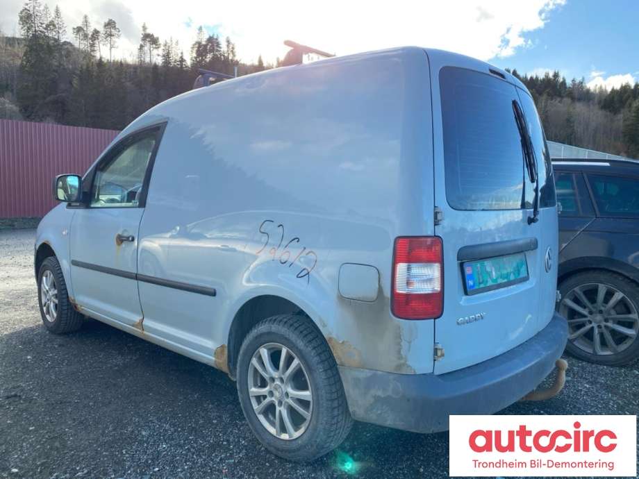VW Caddy 2004-2010 (Type III, Fase 1) , Motorkode: BST, Girkassekode: JJS