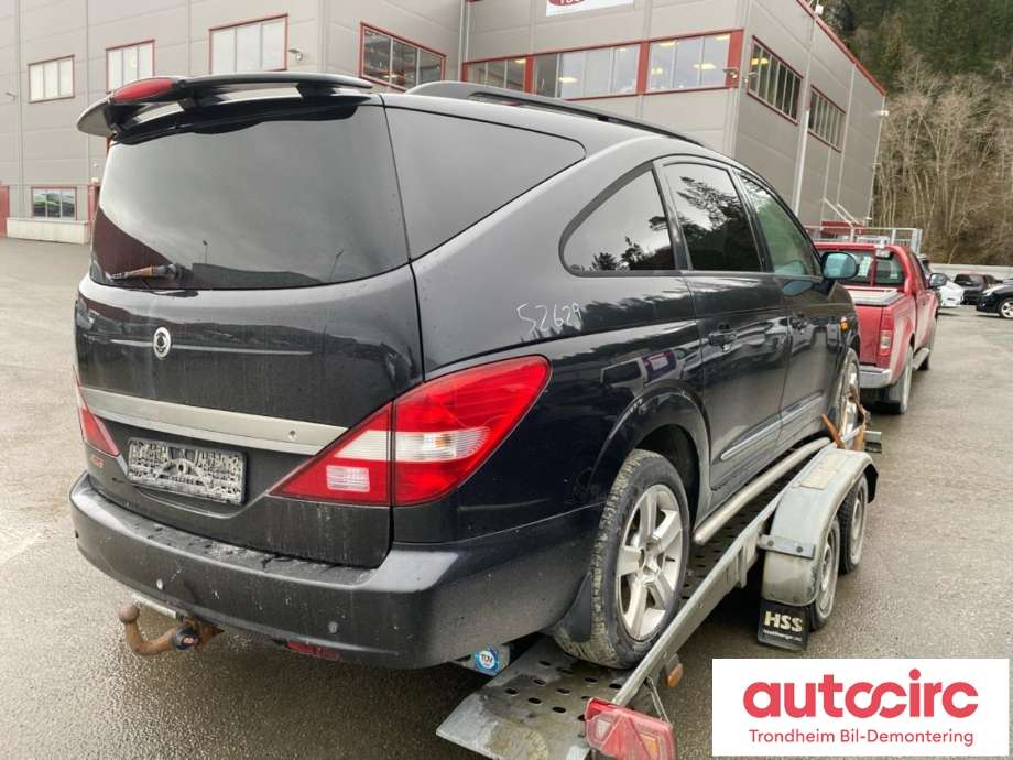SsangYong Rodius 2005-2013 (Type I) , Motorkode: D27R-056, Girkassekode: